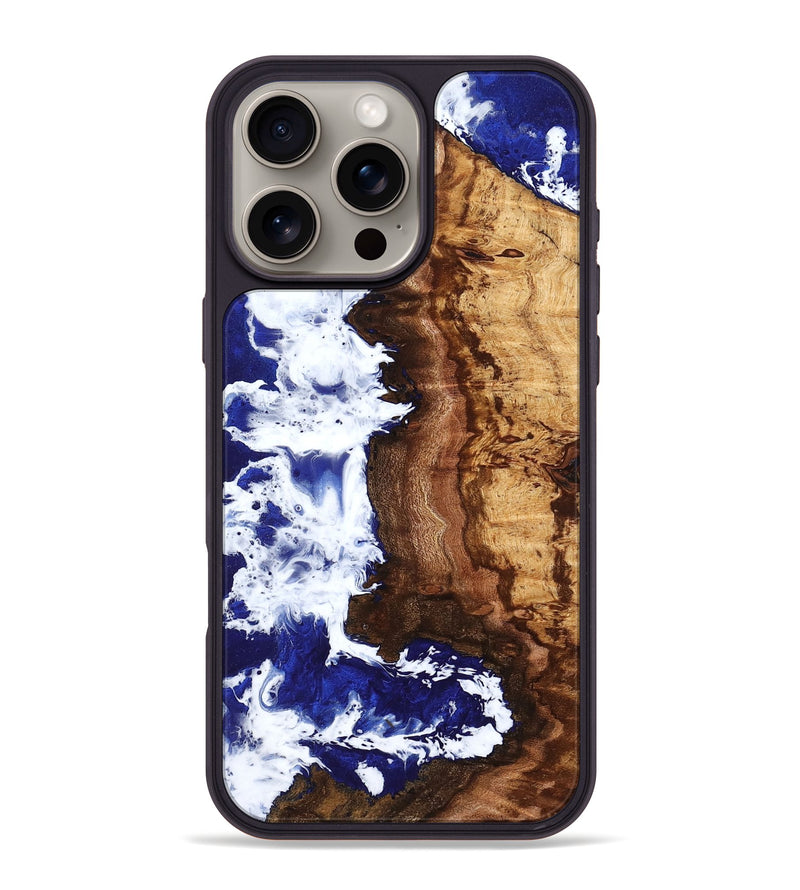 iPhone 16 Pro Max Wood Phone Case - Retha (Coastal, 781416)
