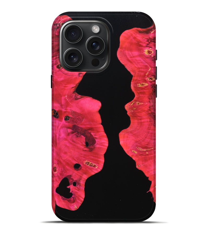 iPhone 16 Pro Max Wood Live Edge Phone Case - Dorsey (Wood Burl, 781428)