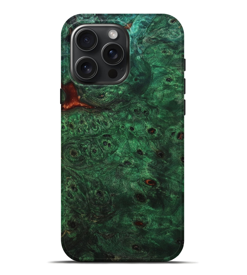 iPhone 16 Pro Max Wood Live Edge Phone Case - Kristyn (Wood Burl, 781443)