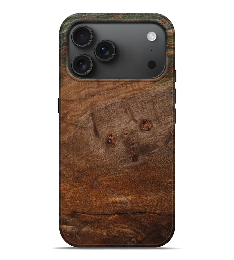 iPhone 17 Pro Max Wood Live Edge Phone Case - Dangelo (Wood Burl, 781448)
