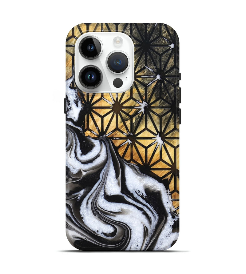 iPhone 15 Pro Wood Live Edge Phone Case - Kora (Pattern, 781451)