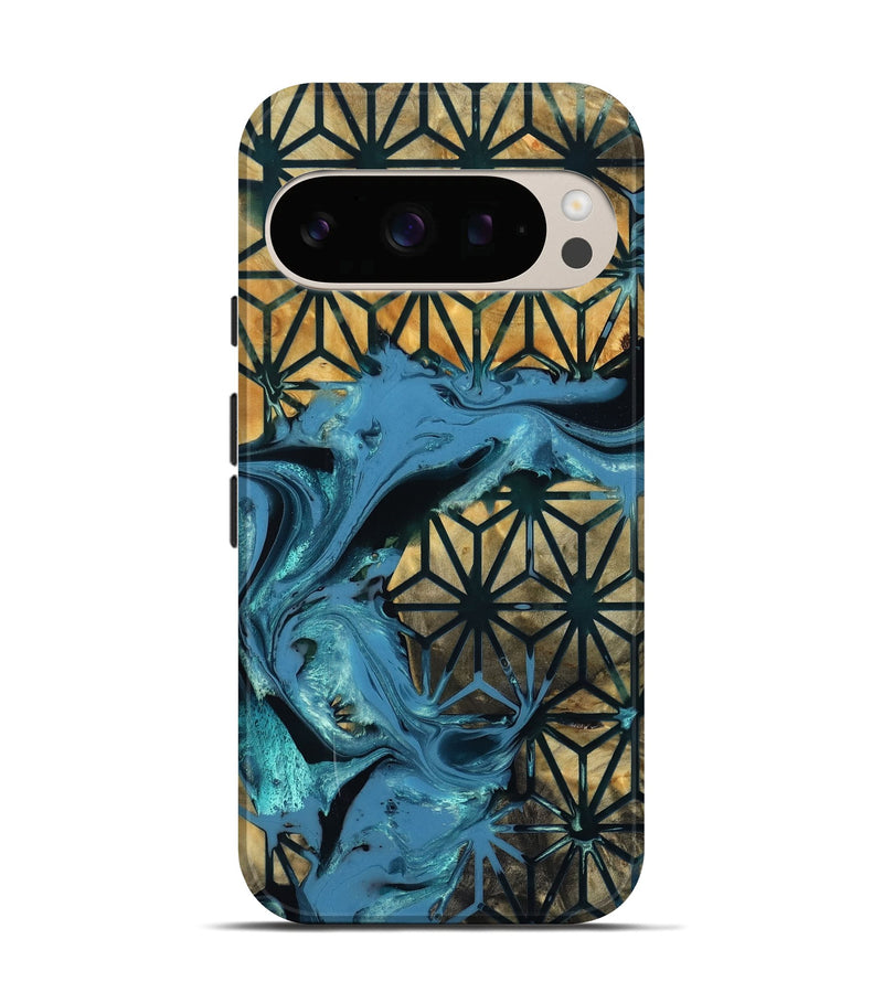 Pixel 10 Pro Wood Live Edge Phone Case - Kisha (Pattern, 781470)