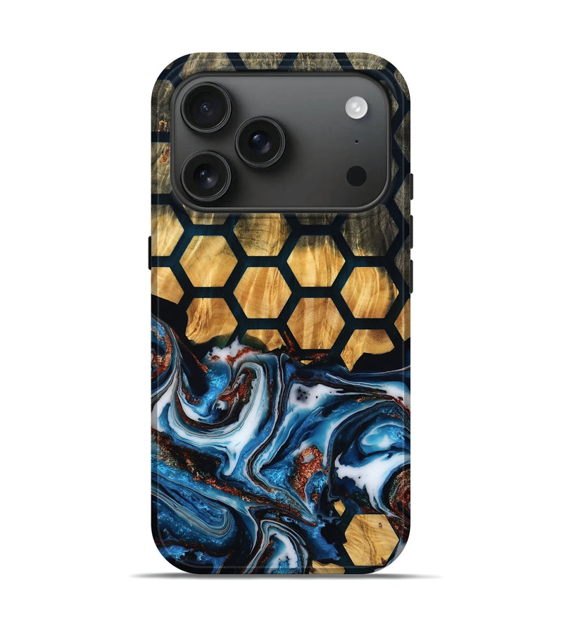 iPhone 17 Pro Wood Live Edge Phone Case - Atreus (Pattern, 781482)