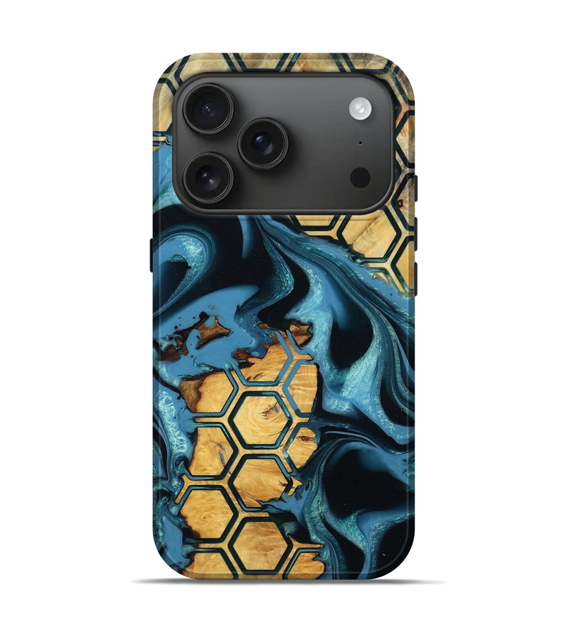 iPhone 17 Pro Wood Live Edge Phone Case - Zaylee (Pattern, 781483)