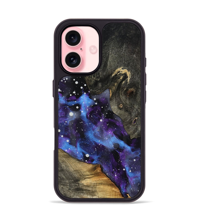 iPhone 16 Wood Phone Case - Letha (Cosmos, 781492)