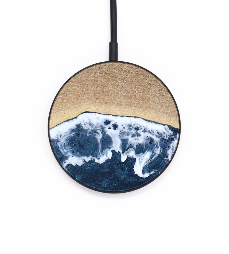 Circle Wood Wireless Charger - Riley (Coastal, 781509)