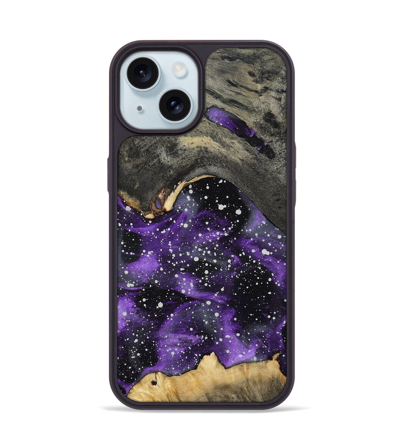 iPhone 15 Wood Phone Case - Jettie (Cosmos, 781522)