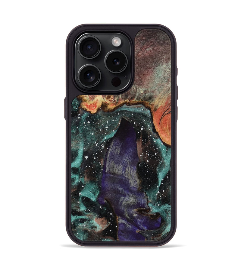 iPhone 15 Pro Wood Phone Case - Kaiya (Cosmos, 781523)