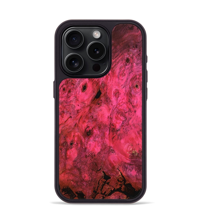 iPhone 15 Pro Wood Phone Case - Jed (Wood Burl, 781547)