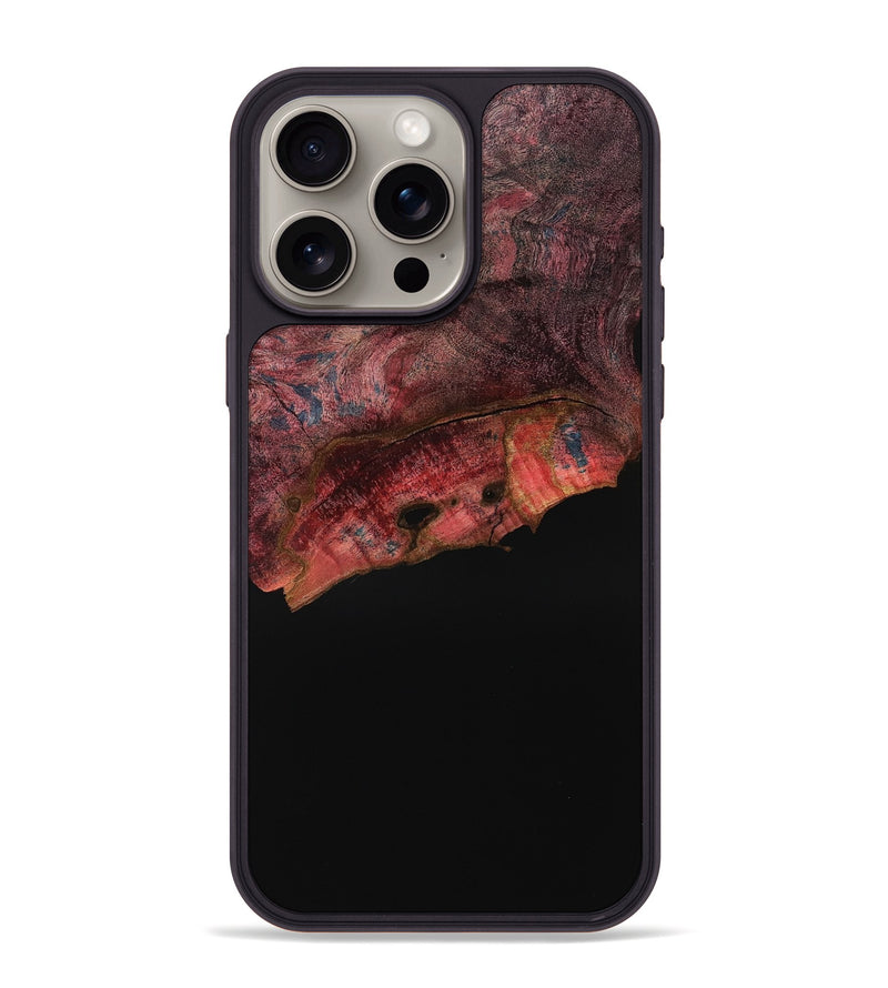 iPhone 15 Pro Max Wood Phone Case - Minta (Wood Burl, 781554)