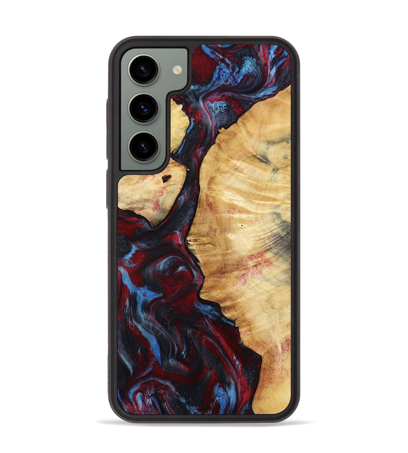 Galaxy S23 Plus Wood Phone Case - Cathie (Red, 781653)