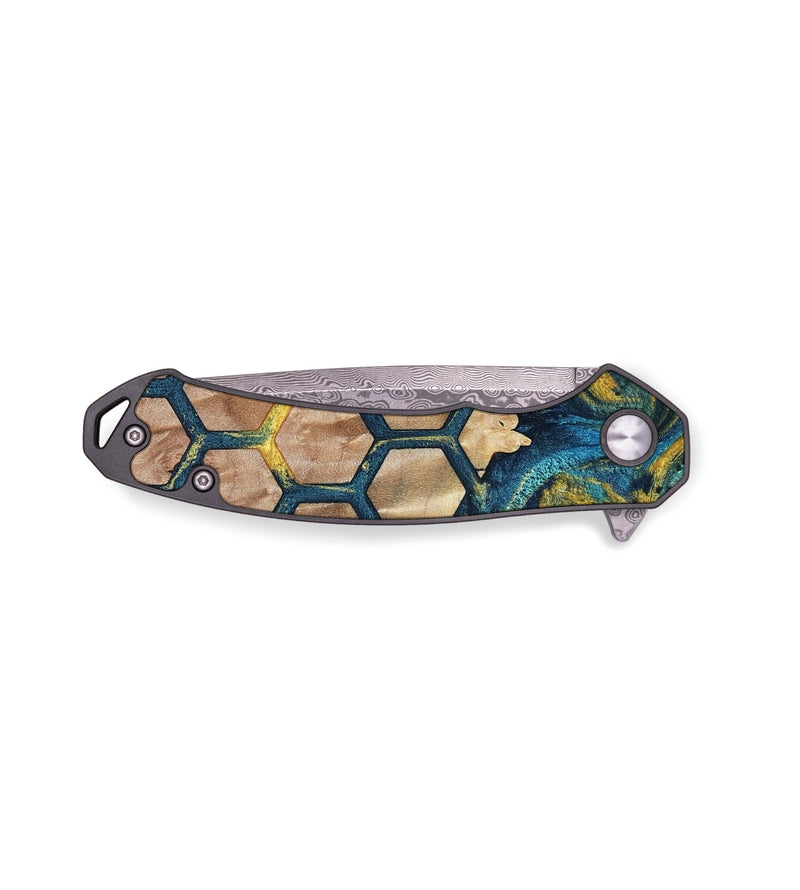 EDC Wood Pocket Knife - Deshawn (Pattern, 781689)