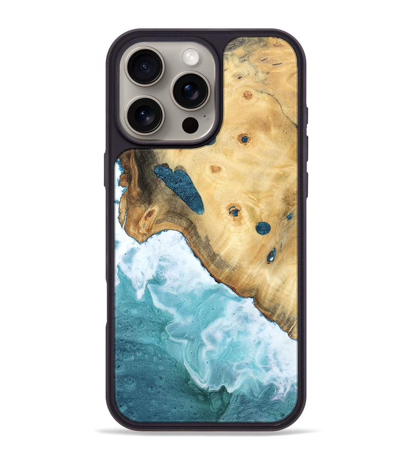 iPhone 16 Pro Max Wood Phone Case - Alexys (Coastal, 781829)