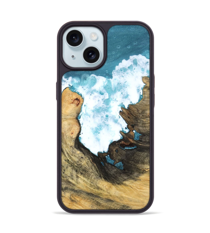 iPhone 15 Wood Phone Case - Aniyah (Coastal, 781842)