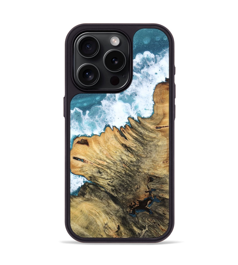 iPhone 15 Pro Wood Phone Case - Windy (Coastal, 781845)