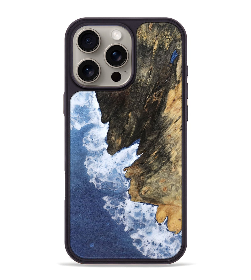 iPhone 16 Pro Max Wood Phone Case - April (Coastal, 781861)