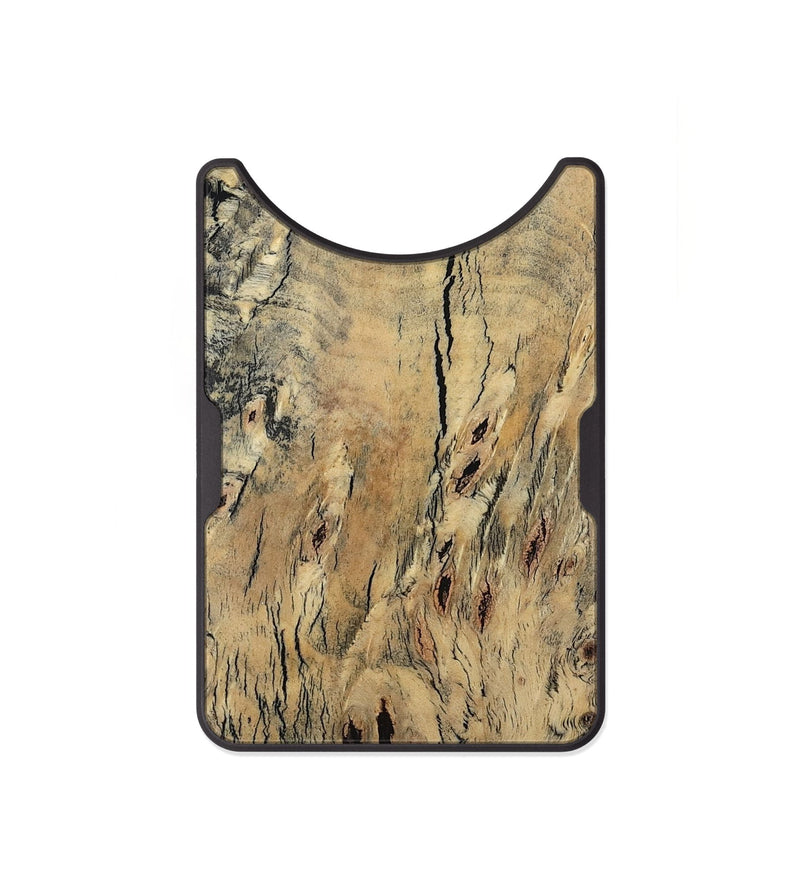 Alloy Wood Wallet - Alaiya (Wood Burl, 781873)