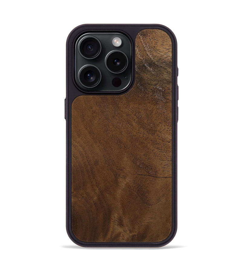 iPhone 15 Pro Wood Phone Case - Danna (Wood Burl, 781894)