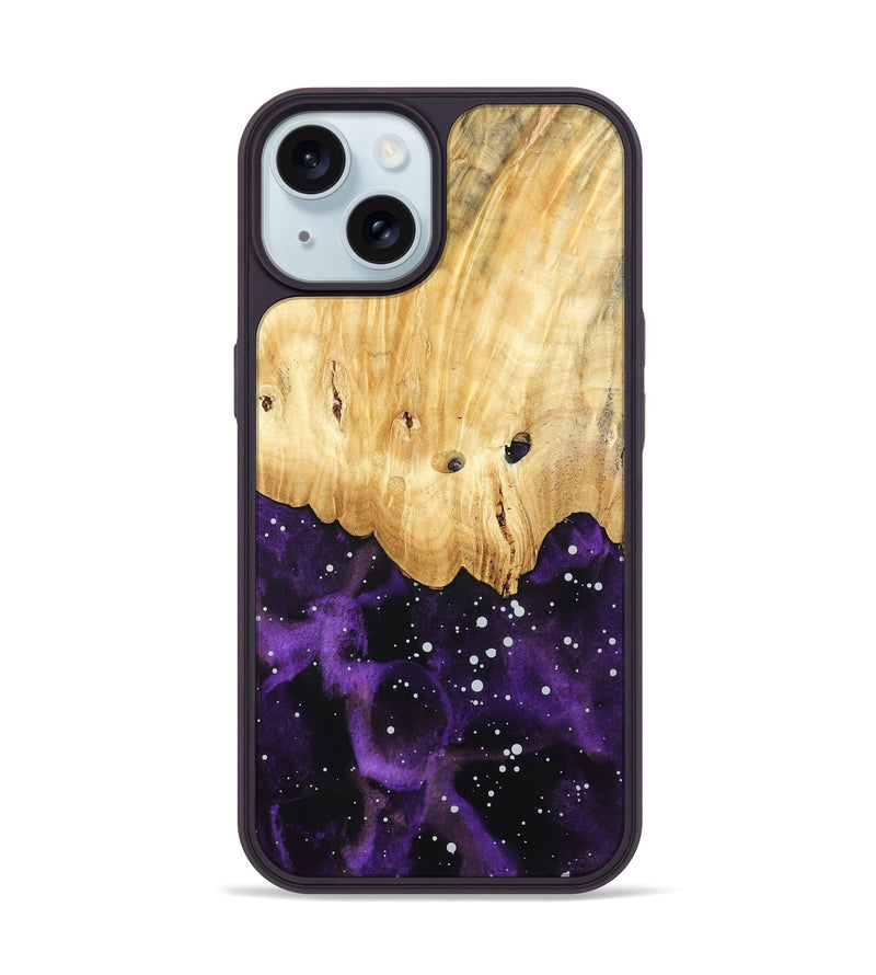 iPhone 15 Wood Phone Case - Leandra (Cosmos, 781920)