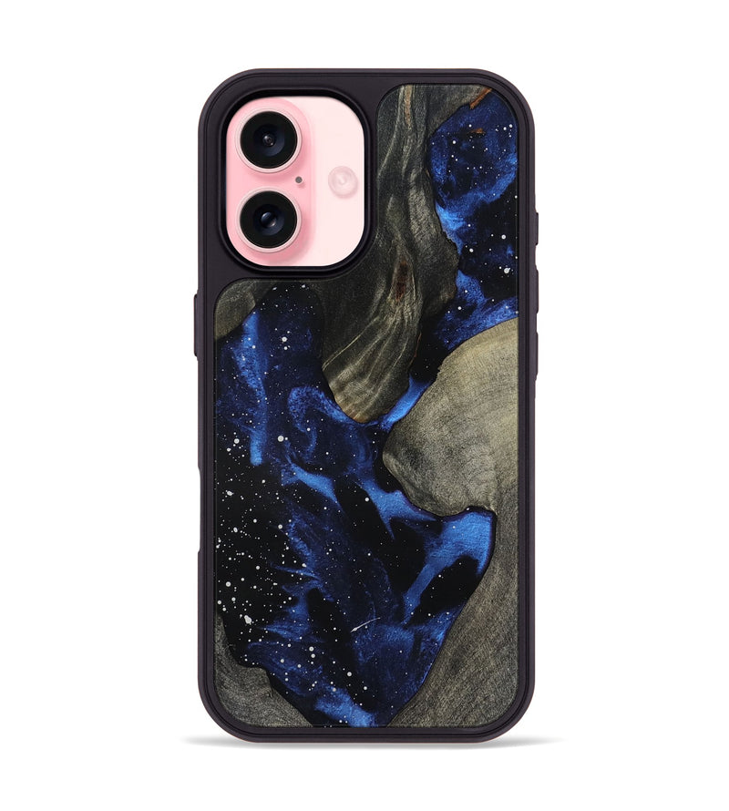 iPhone 16 Wood Phone Case - Eboni (Cosmos, 781983)