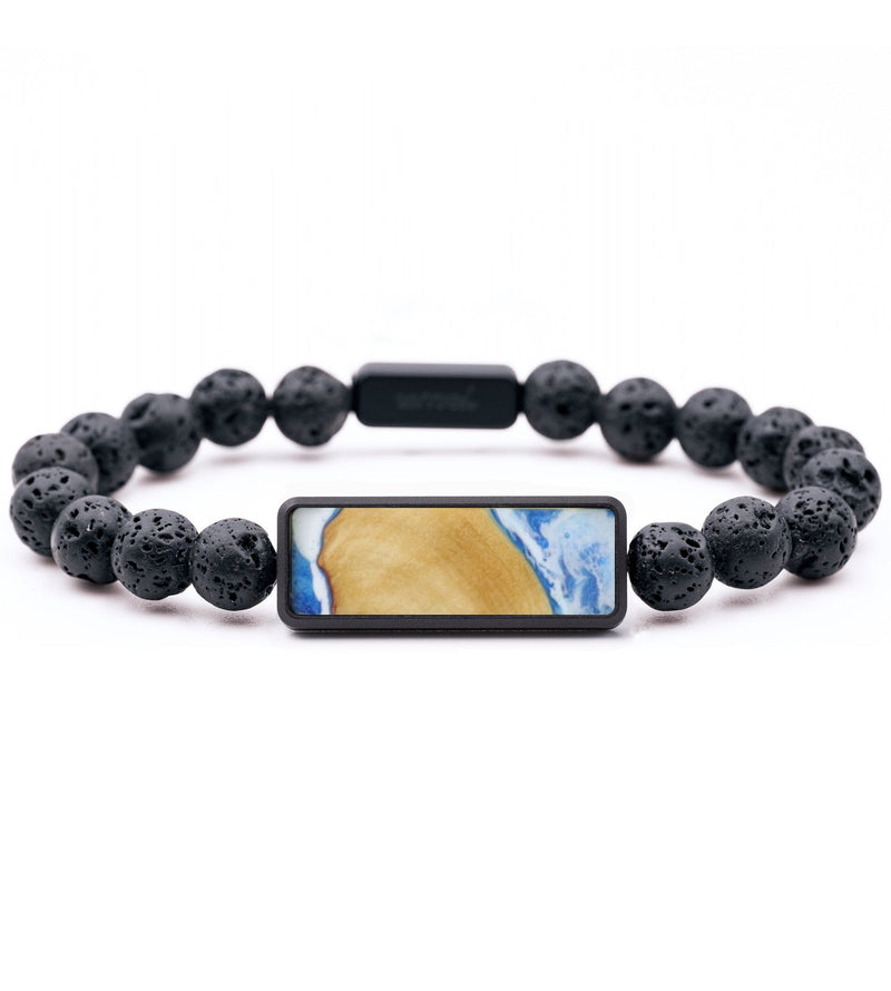 Lava Bead ResinArt Bracelet - Ella (Coastal, 782058)