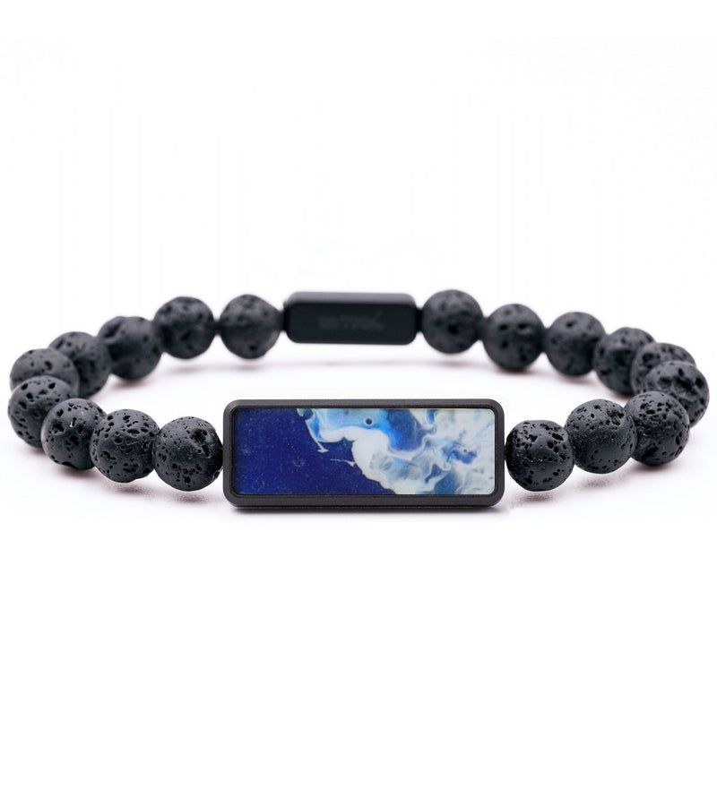 Lava Bead ResinArt Bracelet - Leland (Coastal, 782067)