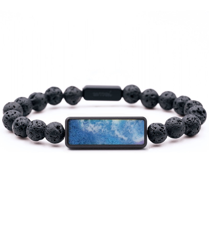 Lava Bead ResinArt Bracelet - Eula (Coastal, 782077)