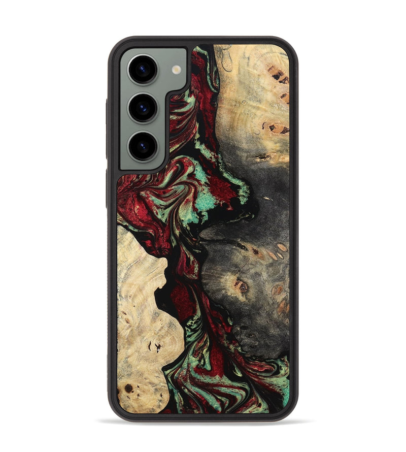 Galaxy S23 Plus Wood Phone Case - Iyanna (Red, 782198)