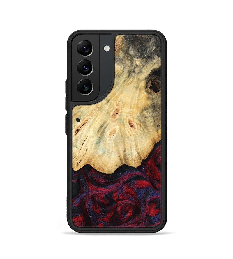 Galaxy S22 Wood Phone Case - Zackary (Red, 782201)