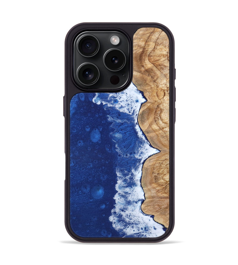 iPhone 16 Pro Wood Phone Case - Destini (Coastal, 782243)
