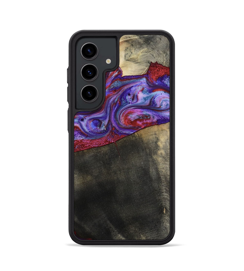 Galaxy S24 Wood Phone Case - Candice (Purple, 782284)