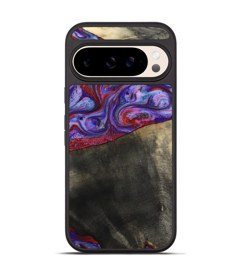 Pixel 10 Pro Wood Phone Case - Candice (Purple, 782284)