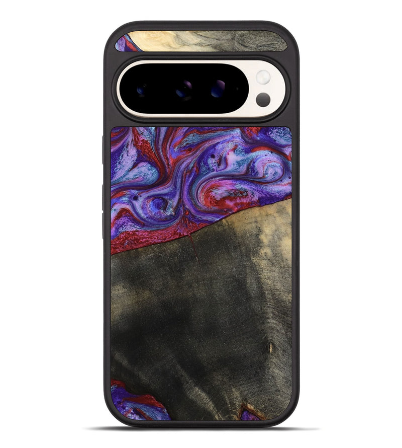 Pixel 10 Pro XL Wood Phone Case - Candice (Purple, 782284)
