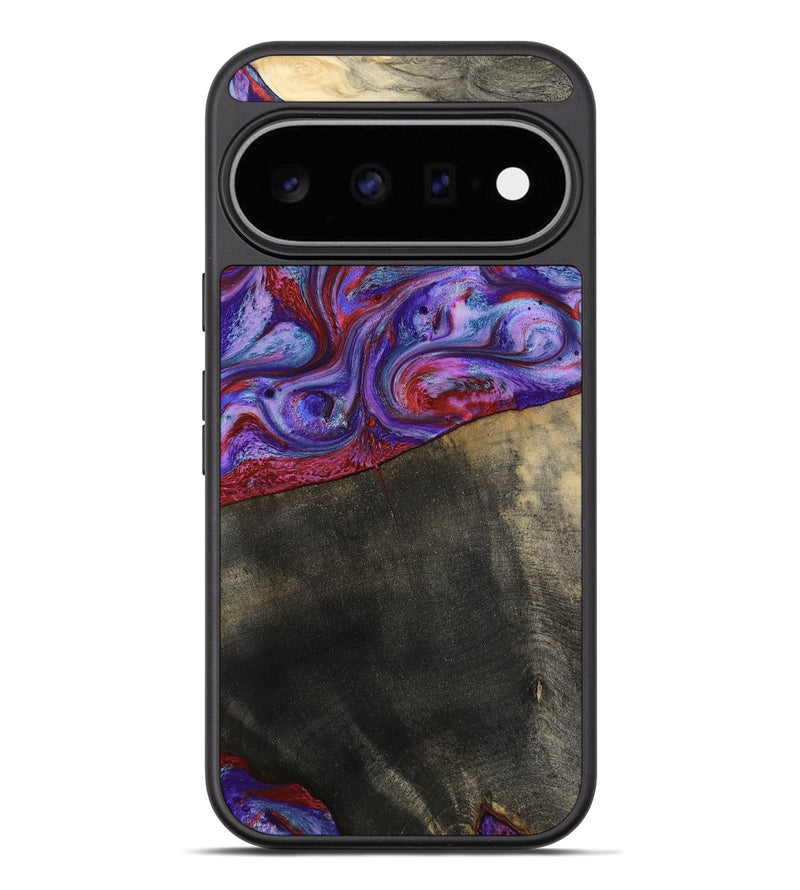 Pixel 11 Pro XL Wood Phone Case - Candice (Purple, 782284)