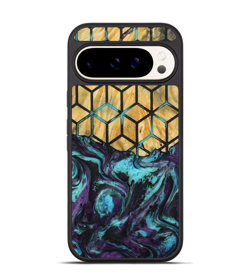 Pixel 9 Wood Phone Case - Chanda (Pattern, 782309)