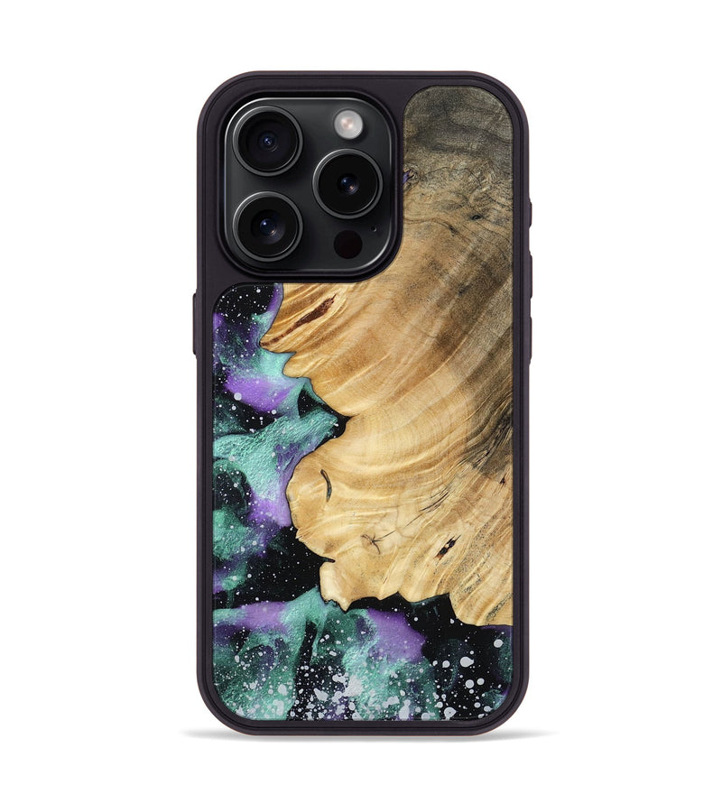 iPhone 15 Pro Wood Phone Case - Brionna (Cosmos, 782340)