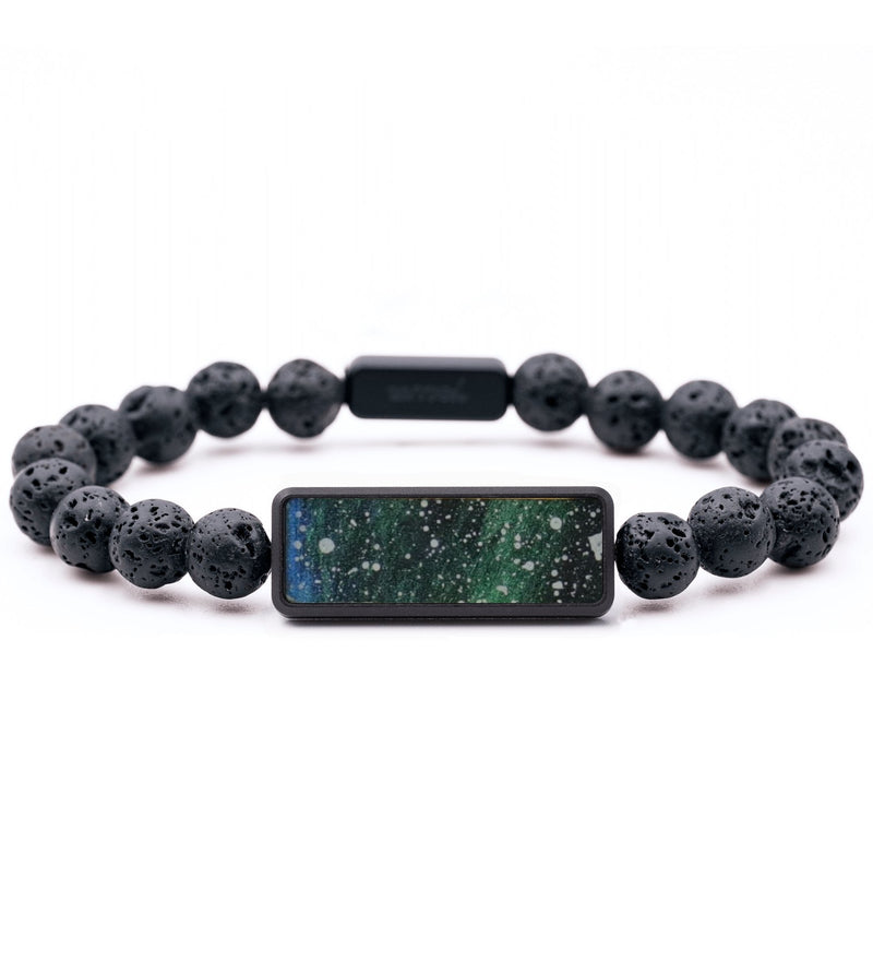 Lava Bead ResinArt Bracelet - Edmund (Cosmos, 782429)