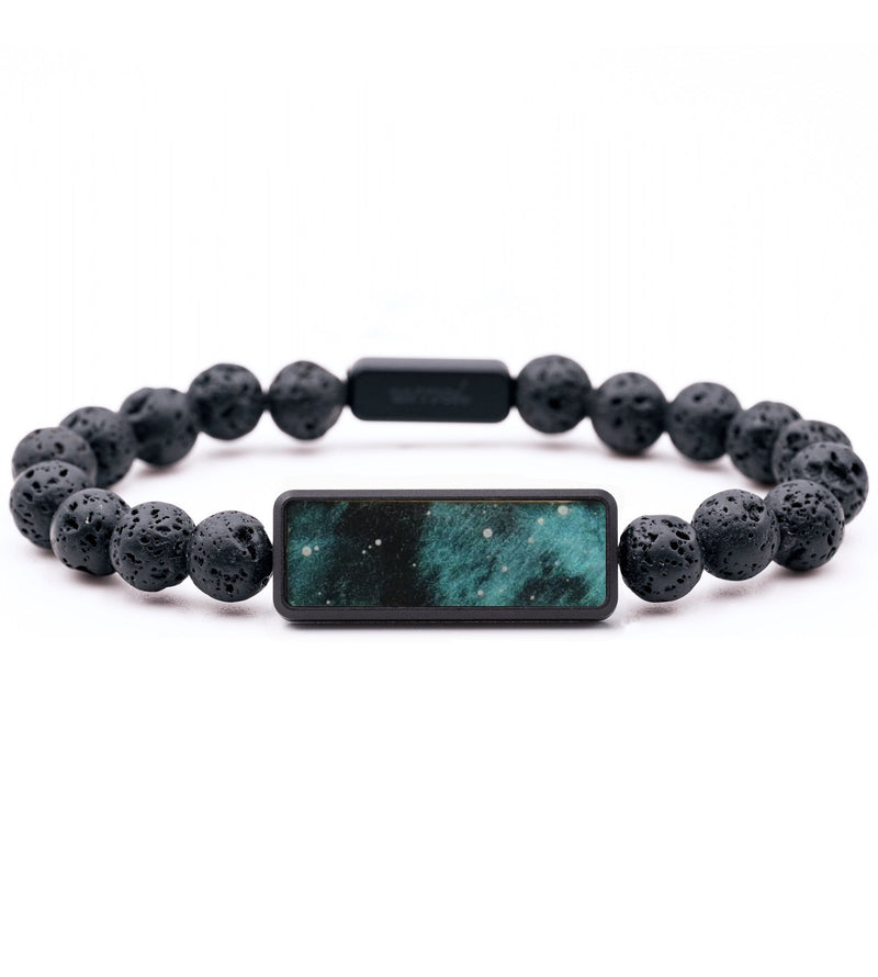 Lava Bead ResinArt Bracelet - Israel (Cosmos, 782453)