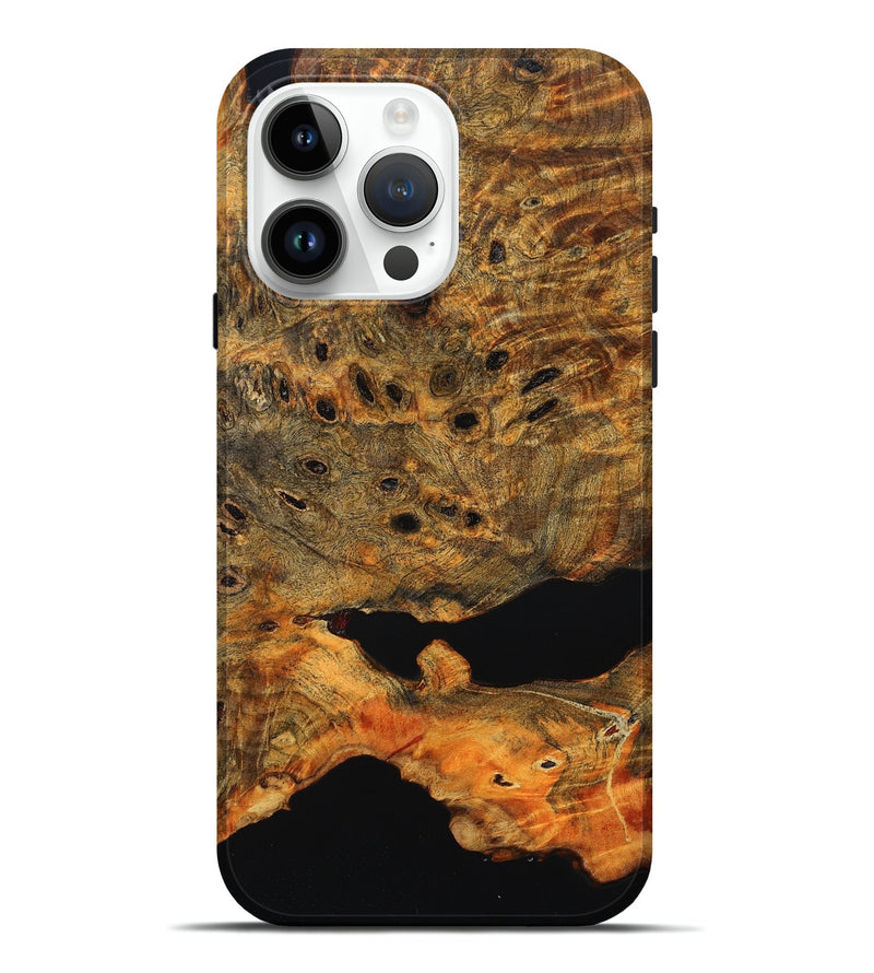 iPhone 15 Pro Max Wood Live Edge Phone Case - Jeanine (Wood Burl, 782475)