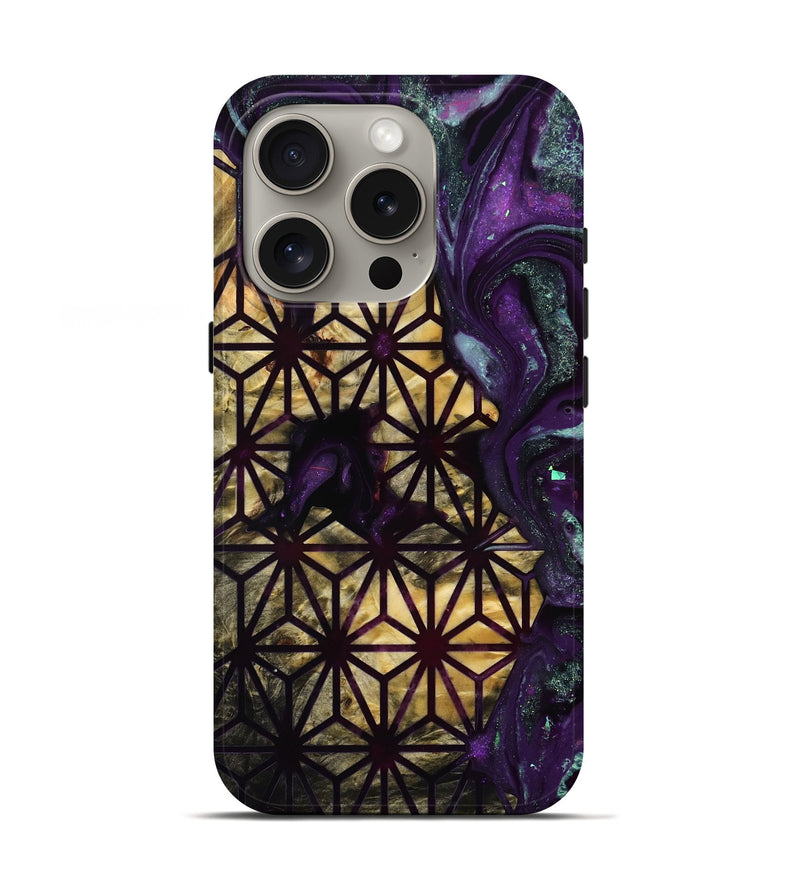 iPhone 16 Pro Wood Live Edge Phone Case - Hailey (Pattern, 782479)