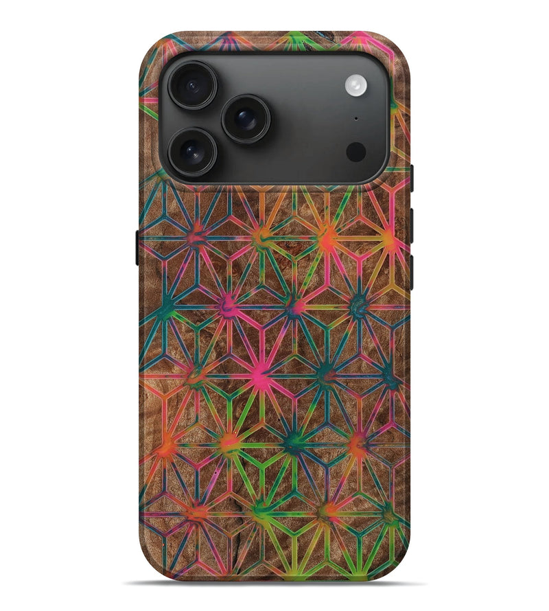 iPhone 17 Pro Max Wood Live Edge Phone Case - Bryn (Vivid, 782537)