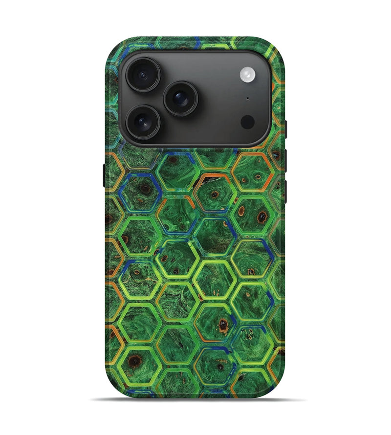 iPhone 17 Pro Wood Live Edge Phone Case - Titan (Vivid, 782541)