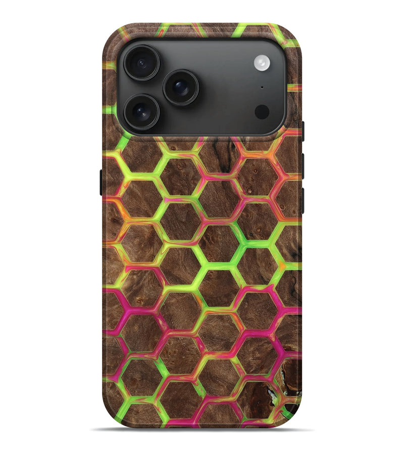 iPhone 17 Pro Max Wood Live Edge Phone Case - Kensley (Vivid, 782542)