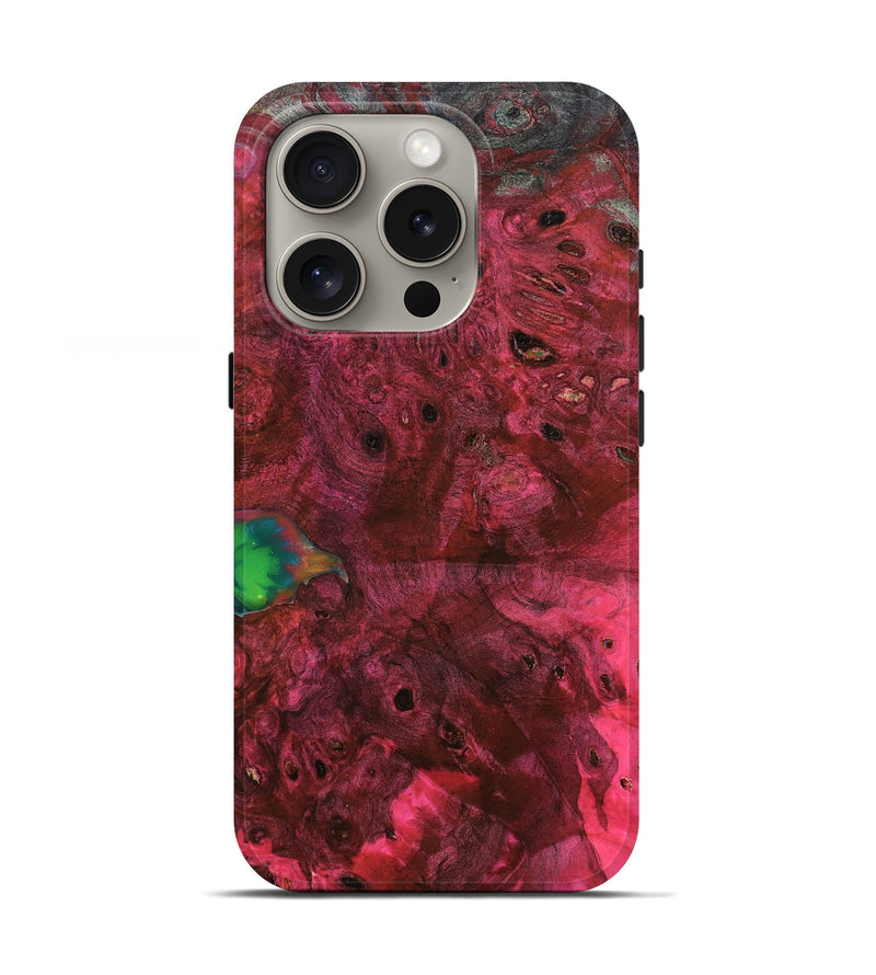 iPhone 16 Pro Wood Live Edge Phone Case - Savanah (Vivid, 782548)