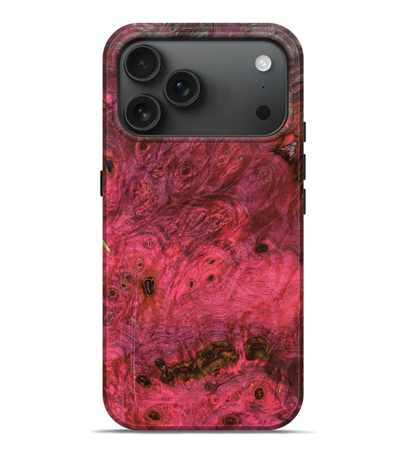 iPhone 17 Pro Max Wood Live Edge Phone Case - Yamilet (Vivid, 782549)