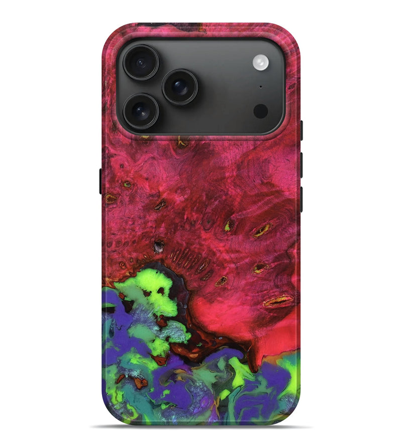 iPhone 17 Pro Max Wood Live Edge Phone Case - Rianna (Vivid, 782553)
