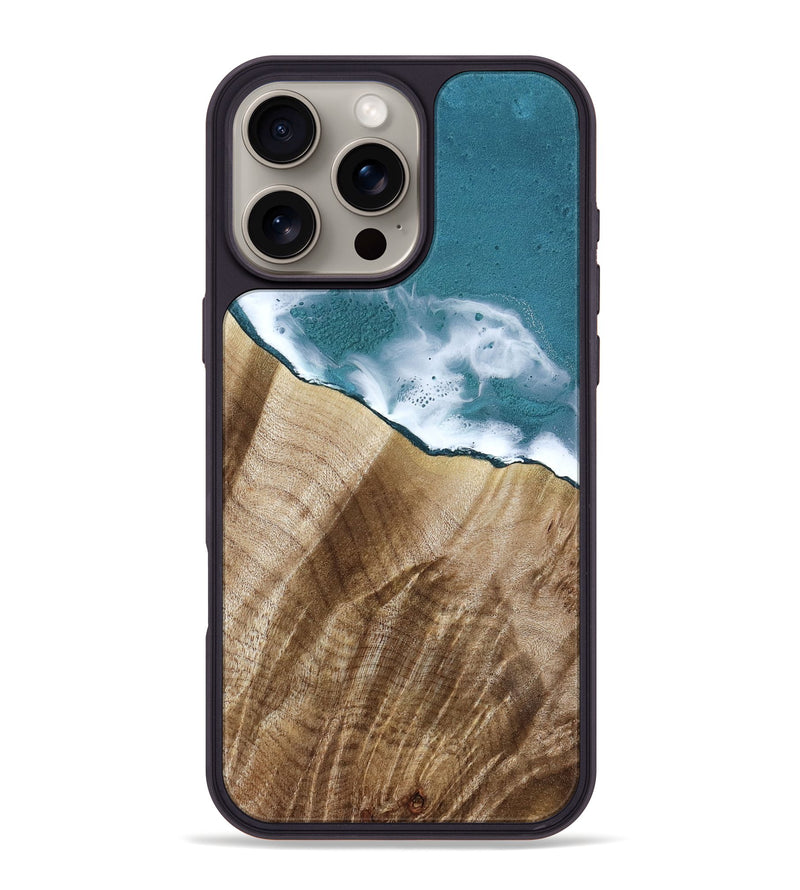 iPhone 16 Pro Max Wood Phone Case - Basil (Coastal, 782823)