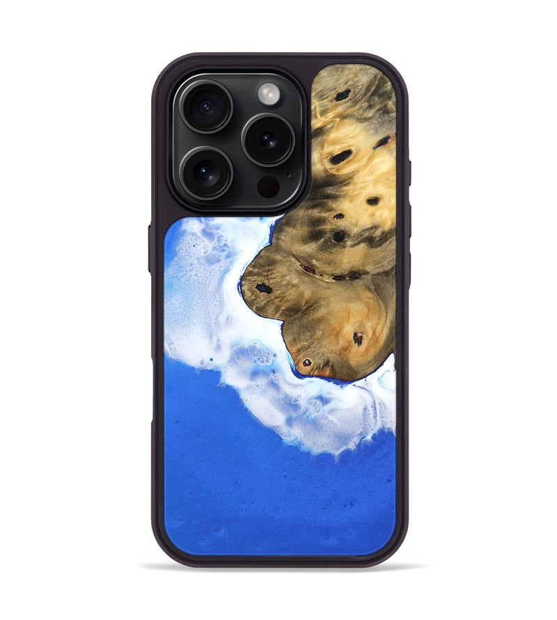 iPhone 16 Pro Wood Phone Case - German (Coastal, 782830)