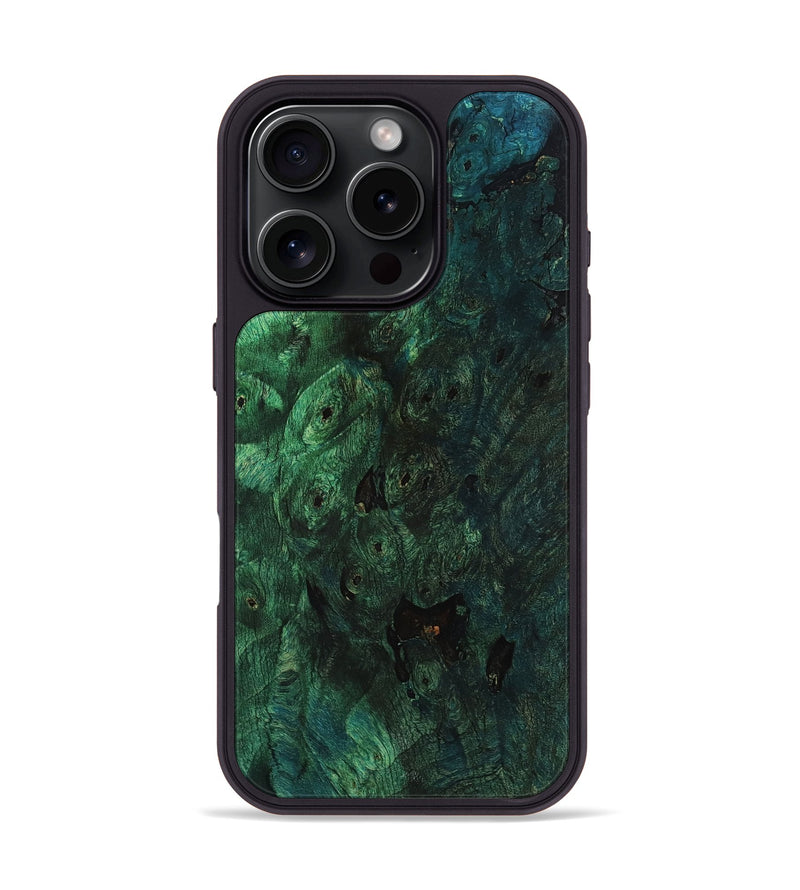 iPhone 16 Pro Wood Phone Case - Damir (Wood Burl, 782840)