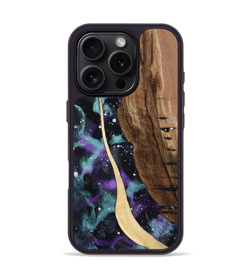 iPhone 16 Pro Wood Phone Case - Sofia (Cosmos, 782960)